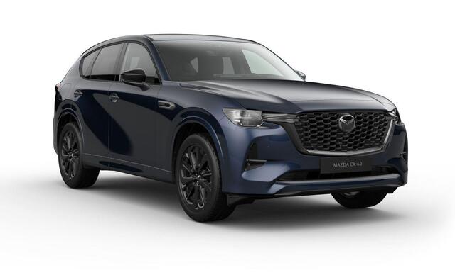 Mazda CX-60 2.5 e-SkyActiv PHEV Homura Plus / Deep Crystal Blue