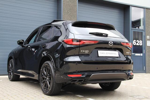 Mazda CX-60 2.5 e-SkyActiv PHEV Homura Plus | DIRECT LEVERBAAR | 2025 | Elektrische trekhaak | Panoramadak | Full option