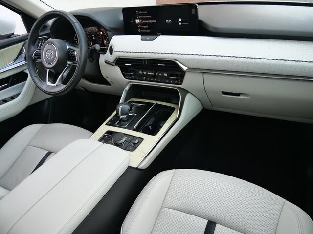 Mazda CX-60 2.5 e-SkyActiv PHEV Takumi 327 Pk Automaat Leer / Schuifdak / 360 Camera / Navi / DAB / Apple Carplay