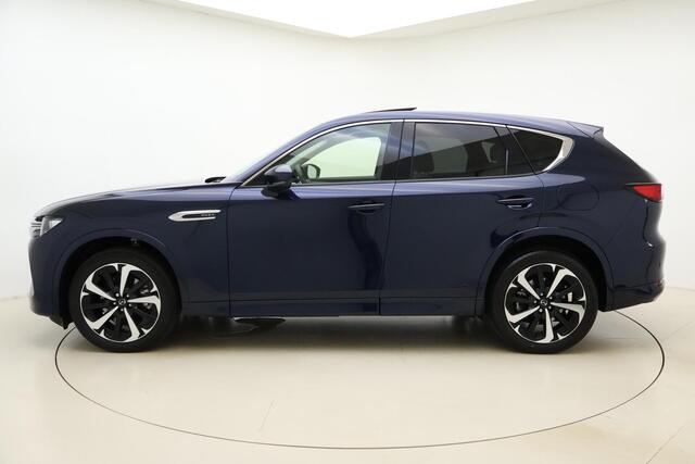 Mazda CX-60 2.5 e-SkyActiv PHEV Takumi 8-Traps Automaat | Panoramadak | Leer | 360 camera | Adaptive cruise | Navigatie | Stoel- stuurverwarming |Elektrische achterklep | Keyless | 20"LMV