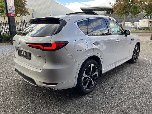 Mazda CX-60 2.5 e-SkyActiv PHEV Takumi // FULL OPTIONS // SCHUIF-KANTELDAK // ELEK.KLEP // ADAPT. CRUISE // LEDER+GEHEUGEN STOELEN // STOELVERKOELING-VERWARMING // WEGKLAPBARE TREKHAAK //