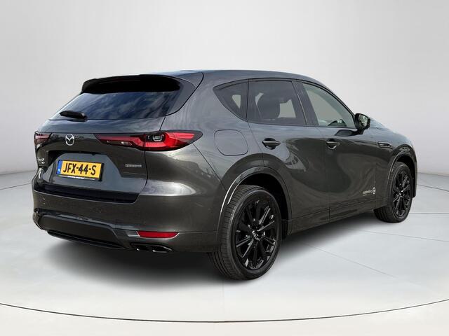 Mazda CX-60 2.5 e-SkyActiv PHEV Homura Business Edition | Stoelverwarming/verkoeling | Adaptive cruisecontrol | Lederen bekleding | Elektrische stoelen met geheugenfunctie | Stuurwiel elektrisch verstelbaar |360* camera | Elektronische achterklep |