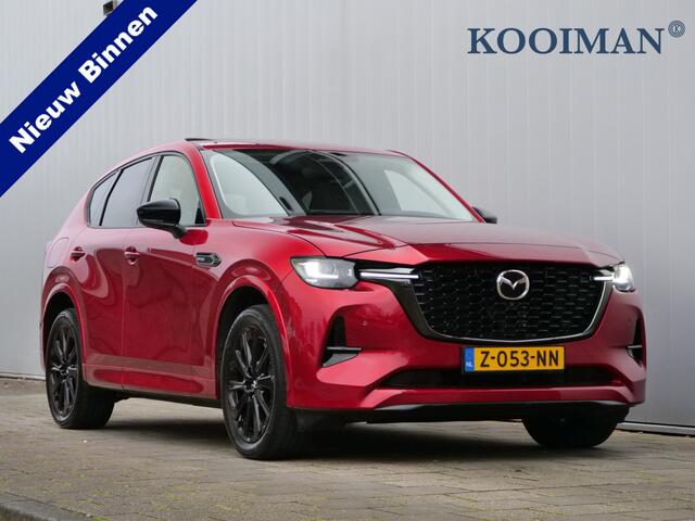 Mazda CX-60 2.5 e-SkyActiv PHEV Homura 327 Pk Automaat Navi / DAB / Apple Carplay / Camera's / Leer / Bose