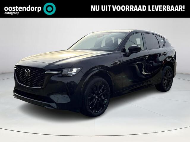 Mazda CX-60 2.5 e-SkyActiv PHEV Homura Business Edition | Stoelverwarming/verkoeling | Adaptive cruisecontrol | Lederen bekleding | Elektrische stoelen met geheugenfunctie | Stuurwiel elektrisch verstelbaar |360* camera | Elektronische achterklep |