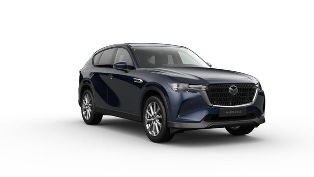 Mazda CX-60 Exclusive-Line Business Edition | 12,3-inch TFT-kleurendisplay met bediening via centrale HMI Commander, touchscreen (voor Apple CarPlay / Android Auto(TM)) of voice control | 12,3-inch digitale meterset | 20-inch lichtmetalen velgen, Silver