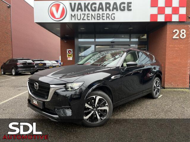 Mazda CX-60 2.5 e-SkyActiv PHEV Takumi+ 4 OPTION PACKS // FAB. Garantie tot 13-9-2028 // FULL OPTIONS // SCHUIF-KANTELDAK // ELEK.KLEP // ADAPT. CRUISE // LEDER+GEHEUGEN STOELEN // STOELVERKOELING-VERWARMING //