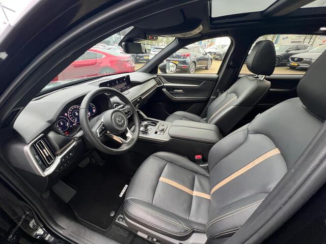 Mazda CX-60 2.5 e-SkyActiv PHEV Homura Plus AUTOMAAT | PLUG-IN HYBRID | MEEST LUXE UITVOERING | PANORAMADAK | 2500kg TREKGEWICHT | AWD | 327pk | 6JR GARANTIE 5/2031 |