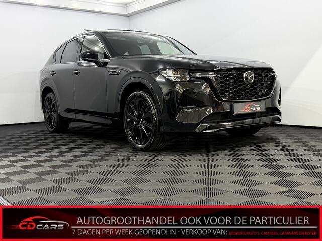 Mazda CX-60 2.5 e-SkyActiv PHEV Homura Plus Panoramadak, Leder, 360 Camera, Head-up display, Memory stoelen, Bose geluidsysteem, Keyless start, Virtual desk
