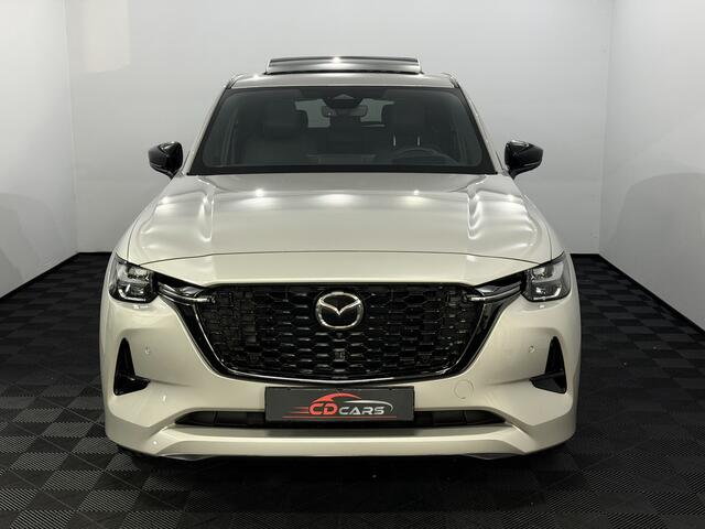 Mazda CX-60 2.5 e-SkyActiv PHEV Homura Plus Panoramadak, Leder, 360 Camera, Head-up display, Memory stoelen, Bose geluidsysteem, Keyless start, Virtual desk