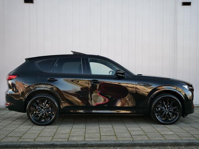 Mazda CX-60 2.5 e-SkyActiv PHEV Homura Plus 327 Pk Automaat Leer / Navi / DAB / Camera's / Pano-dak / Stoelkoeling / Stoelverwarming