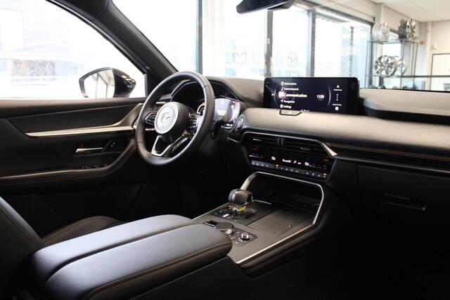 Mazda CX-60 2.5 e-SkyActiv PHEV 327PK Homura Business Edition , Nieuwe Auto, 10 KM, Voorraadvoordeel ¤ 4.744-, Leder, Adap.Cruise, Bose, Navi, Apple Carplay, 360 Camera, HUD, Stoelverwarming/ventilatie, LMV 20 Inch