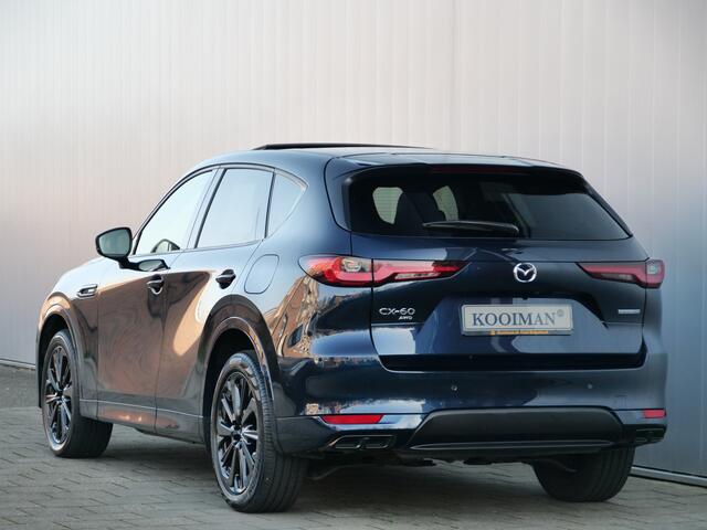 Mazda CX-60 2.5 e-SkyActiv PHEV Homura Plus 327 Pk Automaat Leer / Navi / DAB / Camera's / Pano-dak / Stoelkoeling / Stoelverwarming