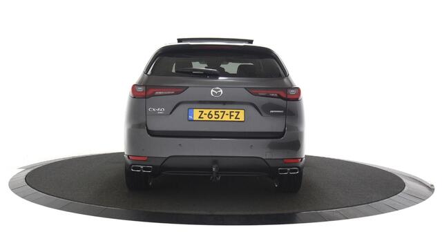 Mazda CX-60 2.5 e-SkyActiv PHEV Exclusive-Line Panoramadak / inklb trekhaak / leder /Winterpack / vol !