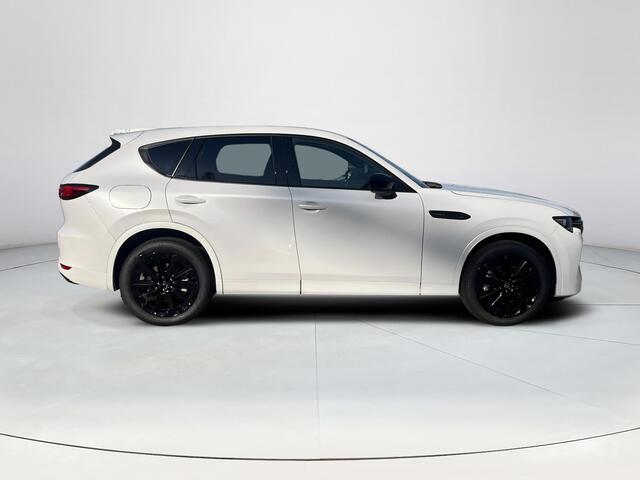 Mazda CX-60 2.5 e-SkyActiv PHEV Homura Business Edition | Stoelverwarming/verkoeling | Adaptive cruisecontrol | Lederen bekleding | Elektrische stoelen met geheugenfunctie | Stuurwiel elektrisch verstelbaar |360* camera | Elektronische achterklep |