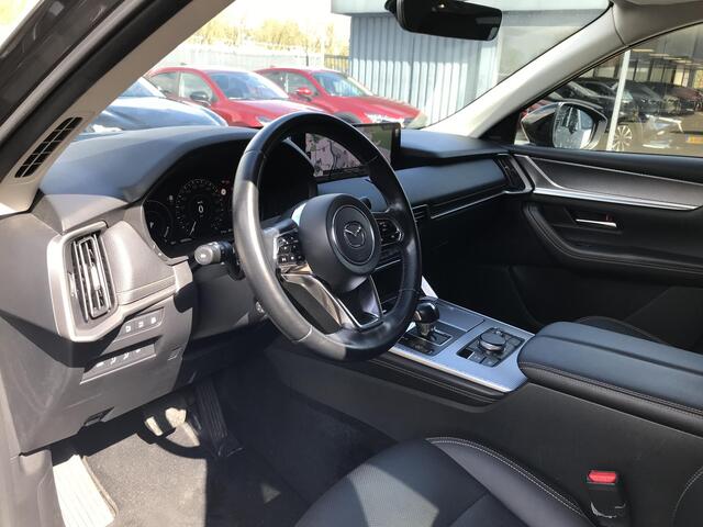 Mazda CX-60 2.5 e-SkyActiv PHEV 327 PK Homura , Automaat, Trekhaak, CS, DA en P Pack, Schuifdak, Leder, 360 Camera, 20 inch LMV, Bose, Apple Carplay, Adap. Cruise, Navi, Clima, Stuur/Stoelverw., Stoelventilatie