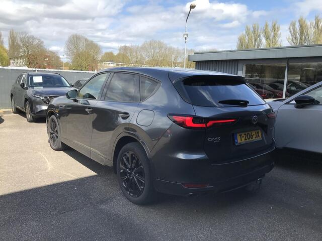 Mazda CX-60 2.5 e-SkyActiv PHEV 327 PK Homura , Automaat, Trekhaak, CS, DA en P Pack, Schuifdak, Leder, 360 Camera, 20 inch LMV, Bose, Apple Carplay, Adap. Cruise, Navi, Clima, Stuur/Stoelverw., Stoelventilatie