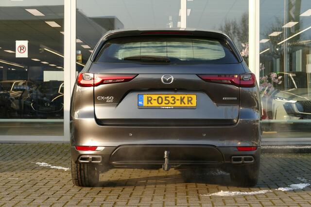 Mazda CX-60 2.5 e-SkyActiv PHEV Exclusive-Line | Trekhaak | Stoelverwarming | Apple-Carplay | Rijklaarprijs |