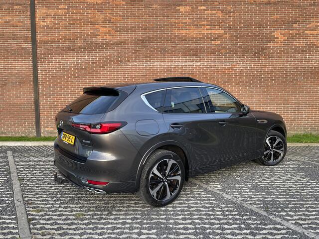 Mazda CX-60 2.5 e-SkyActiv PHEV 327 Takumi | TREKHAAK | CS & DA & PANO PACK | FULL-OPTION!!! 2500 KG TREKGEWICHT | FABRIEKS GARANTIE T/M 30-05-2026