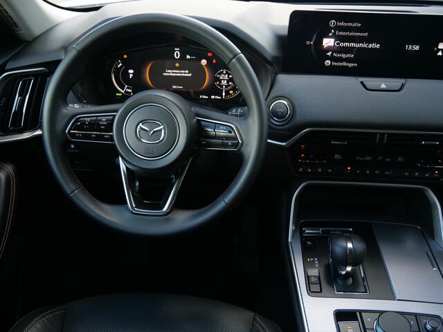 Mazda CX-60 2.5 e-SkyActiv PHEV Homura 327 Pk Automaat Navi / DAB / Leer / Apple Carplay / Camera