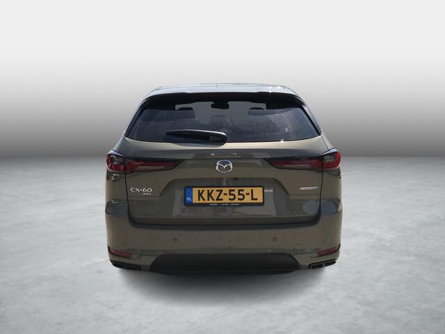 Mazda CX-60 2.5 e-SkyActiv PHEV Homura Business Edition , Demokorting ¤6.650,-, Automaat, Leder, 20 inch LMV, Alarmklasse 3, Climate, Apple Carplay, 360 Camera, HUD, Stoel/Stuurverwarming, Stoelventilatie, Navi