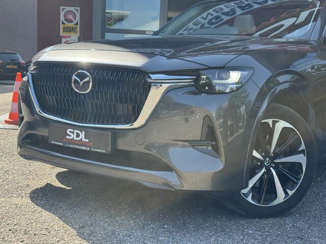 Mazda CX-60 2.5 e-SkyActiv PHEV Takumi FAB. GARANTIE TOT 13/10/2028 // SCHUIF-KANTELDAK // ELEK.KLEP // ADAPT. CRUISE // LEDER+GEHEUGEN STOELEN // STOELVERKOELING-VERWARMING //