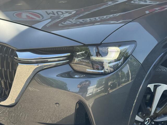 Mazda CX-60 2.5 e-SkyActiv PHEV Takumi FAB. GARANTIE TOT 13/10/2028 // SCHUIF-KANTELDAK // ELEK.KLEP // ADAPT. CRUISE // LEDER+GEHEUGEN STOELEN // STOELVERKOELING-VERWARMING //