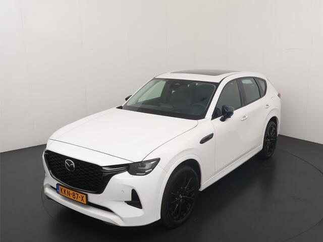 Mazda CX-60 2.5 e-SkyActiv PHEV 327pk Homura | Trekhaak | 2.500KG TREKGEWICHT! | Pano | Cruise | Stoel/Stuurverwarming | Camera | Clima | HUD |