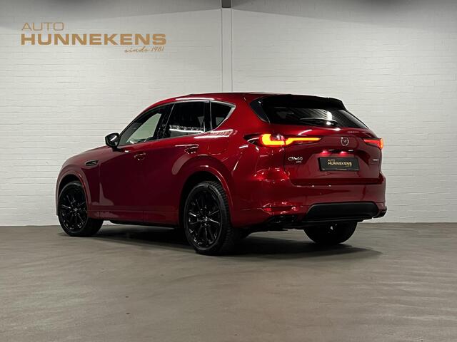 Mazda CX-60 2.5 e-SkyActiv PHEV Homura Plus Open dak | Adapt. Cruise | Stoelventilatie | Stuur-/Stoelverwarming | 360 camera | Head-up | Carplay | Bose sound | Memory