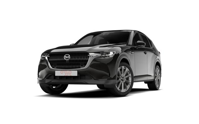 Mazda CX-60 Exclusive-Line Business Edition | 12,3-inch TFT-kleurendisplay met bediening via centrale HMI Commander, touchscreen (voor Apple CarPlay / Android Auto(TM)) of voice control | 12,3-inch digitale meterset | 20-inch lichtmetalen velgen, Silver