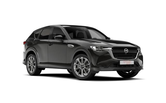 Mazda CX-60 Exclusive-Line Business Edition | 12,3-inch TFT-kleurendisplay met bediening via centrale HMI Commander, touchscreen (voor Apple CarPlay / Android Auto(TM)) of voice control | 12,3-inch digitale meterset | 20-inch lichtmetalen velgen, Silver