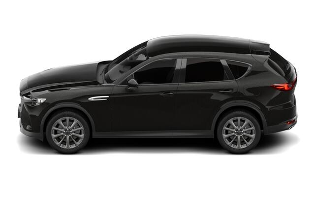 Mazda CX-60 Exclusive-Line Business Edition | 12,3-inch TFT-kleurendisplay met bediening via centrale HMI Commander, touchscreen (voor Apple CarPlay / Android Auto(TM)) of voice control | 12,3-inch digitale meterset | 20-inch lichtmetalen velgen, Silver