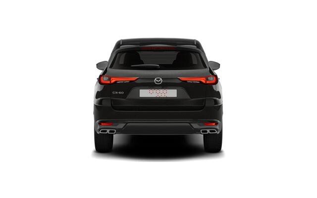 Mazda CX-60 Exclusive-Line Business Edition | 12,3-inch TFT-kleurendisplay met bediening via centrale HMI Commander, touchscreen (voor Apple CarPlay / Android Auto(TM)) of voice control | 12,3-inch digitale meterset | 20-inch lichtmetalen velgen, Silver