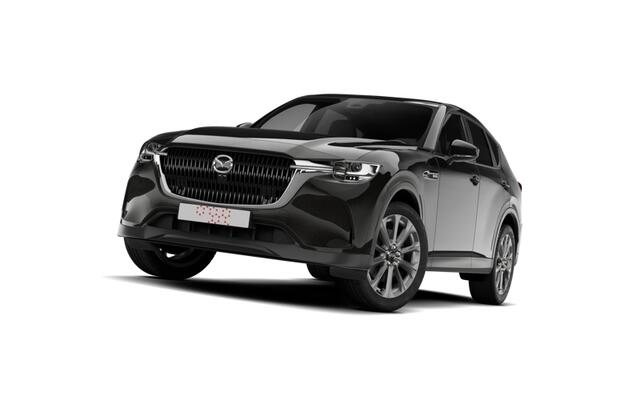 Mazda CX-60 Exclusive-Line Business Edition | 12,3-inch TFT-kleurendisplay met bediening via centrale HMI Commander, touchscreen (voor Apple CarPlay / Android Auto(TM)) of voice control | 12,3-inch digitale meterset | 20-inch lichtmetalen velgen, Silver