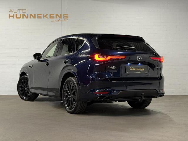 Mazda CX-60 2.5 e-SkyActiv PHEV Homura Trekhaak | Adapt. cruise | Stoelventilatie | 360 camera | Head-up | Stuur-/Stoelverwarming | Bose | Dodehoek | Achterbank verwarmd