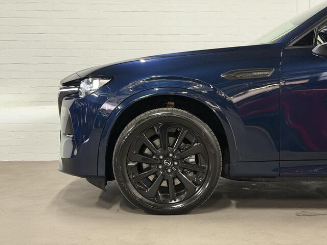 Mazda CX-60 2.5 e-SkyActiv PHEV Homura Trekhaak | Adapt. cruise | Stoelventilatie | 360 camera | Head-up | Stuur-/Stoelverwarming | Bose | Dodehoek | Achterbank verwarmd