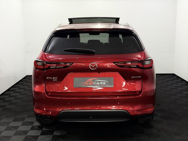 Mazda CX-60 2.5 e-SkyActiv PHEV Homura Plus Panoramadak, 360 Camera, Bose geluidsysteem, Head-up display, Memory stoelen, Elektrische achterklep, Stoelverwarming/Ventilatie, Leder, 6 jaar garantie