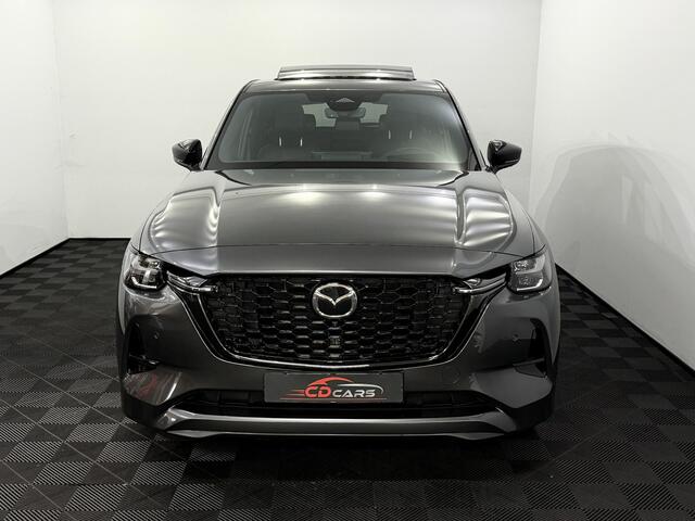Mazda CX-60 2.5 e-SkyActiv PHEV Homura Plus Panoramadak, 360 Camera, Bose geluidsysteem, Head-up display, Memory stoelen, Elektrische achterklep, Stoelverwarming/Ventilatie, Leder, 6 jaar garantie
