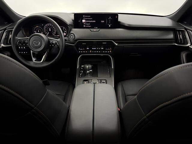Mazda CX-60 2.5 e-SkyActiv PHEV Homura Plus Panoramadak, 360 Camera, Bose geluidsysteem, Head-up display, Memory stoelen, Elektrische achterklep, Stoelverwarming/Ventilatie, Leder, 6 jaar garantie