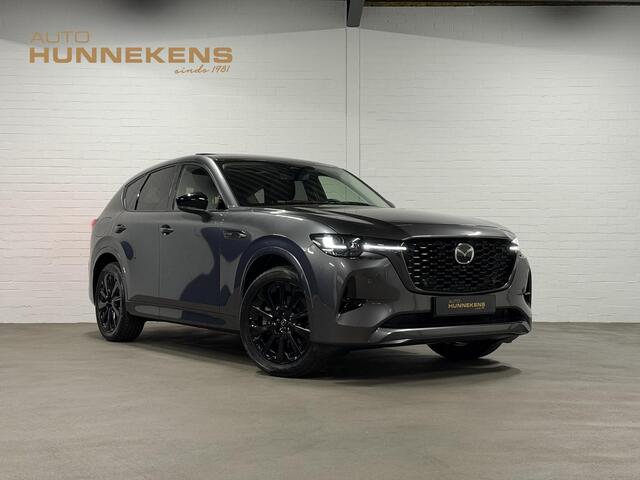 Mazda CX-60 2.5 e-SkyActiv PHEV Homura Trekhaak | Open dak | Adapt. cruise | Stoel-/stuurverwarming | Bose sound | Stoelventilatie | Carplay | 360 graden camera