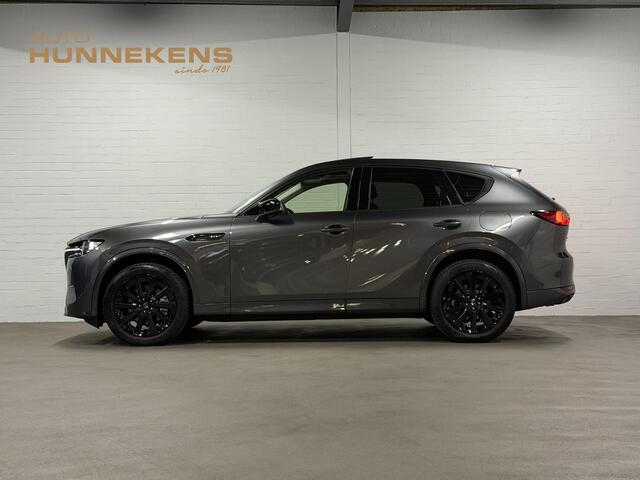 Mazda CX-60 2.5 e-SkyActiv PHEV Homura Trekhaak | Open dak | Adapt. cruise | Stoel-/stuurverwarming | Bose sound | Stoelventilatie | Carplay | 360 graden camera