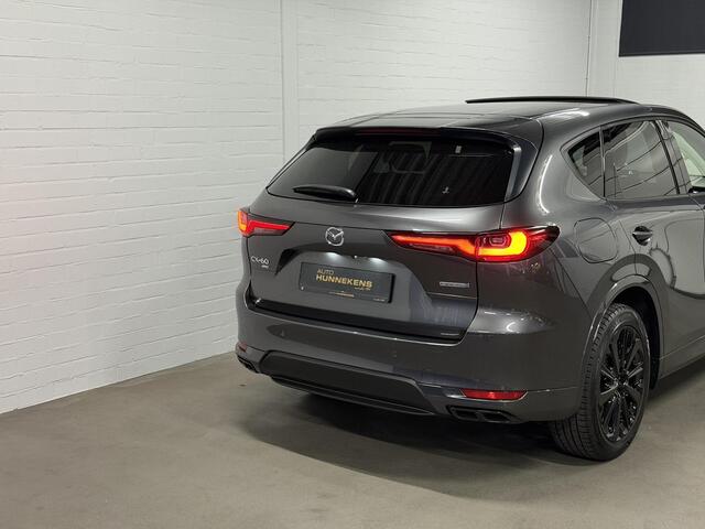 Mazda CX-60 2.5 e-SkyActiv PHEV Homura Trekhaak | Open dak | Adapt. cruise | Stoel-/stuurverwarming | Bose sound | Stoelventilatie | Carplay | 360 graden camera