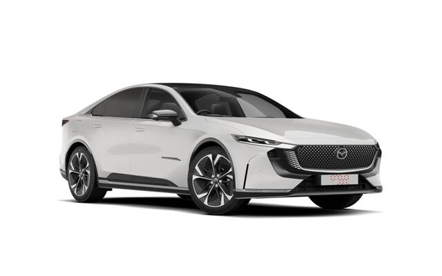 Mazda CX-6e Takumi Business Edition | Alarmsysteem | Automatisch dimmende binnenspiegel met randloos design | Draadloze Apple CarPlay en Android Auto(TM)