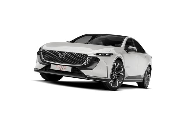 Mazda CX-6e Takumi Business Edition | Alarmsysteem | Automatisch dimmende binnenspiegel met randloos design | Draadloze Apple CarPlay en Android Auto(TM)