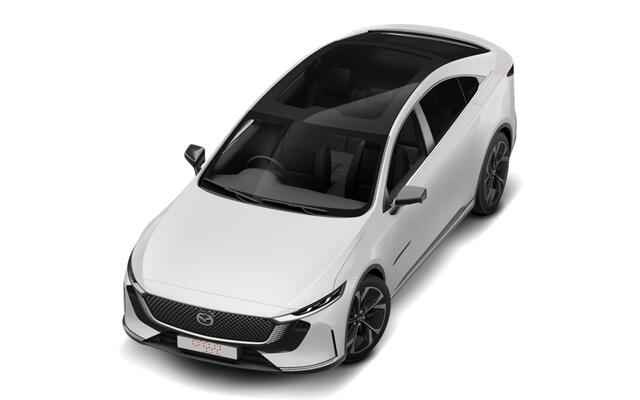 Mazda CX-6e Takumi Business Edition | Alarmsysteem | Automatisch dimmende binnenspiegel met randloos design | Draadloze Apple CarPlay en Android Auto(TM)