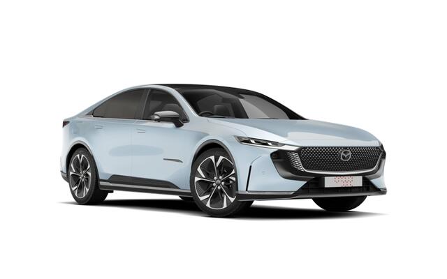 Mazda CX-6e Takumi | Alarmsysteem | Automatisch dimmende binnenspiegel met randloos design | Draadloze Apple CarPlay en Android Auto(TM)