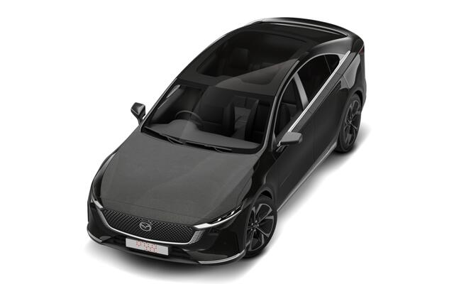 Mazda CX-6e Takumi Business Edition | Alarmsysteem | Automatisch dimmende binnenspiegel met randloos design | Draadloze Apple CarPlay en Android Auto(TM)