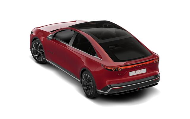 Mazda CX-6e Takumi Business Edition | Alarmsysteem | Automatisch dimmende binnenspiegel met randloos design | Draadloze Apple CarPlay en Android Auto(TM)