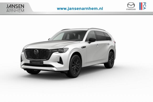 Mazda CX-80 Homura | 12,3-inch TFT-kleurendisplay met bediening via centrale HMI Commander, touchscreen (voor Apple CarPlay / Android Auto(TM)) of voice control | 12,3-inch digitale meterset | 20-inch lichtmetalen velgen, Black