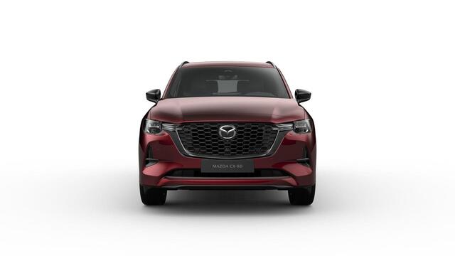 Mazda CX-80 Homura | 12,3-inch TFT-kleurendisplay met bediening via centrale HMI Commander, touchscreen (voor Apple CarPlay / Android Auto(TM)) of voice control | 12,3-inch digitale meterset | 20-inch lichtmetalen velgen, Black