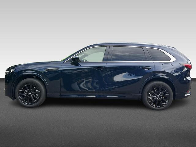 Mazda CX-80 2.5 e-SkyActiv PHEV Homura Plus 7-zitter Uitklapbare trekhaak | klasse III alarm | meest luxe uitvoering Nieuwprijs ¤76.000,-